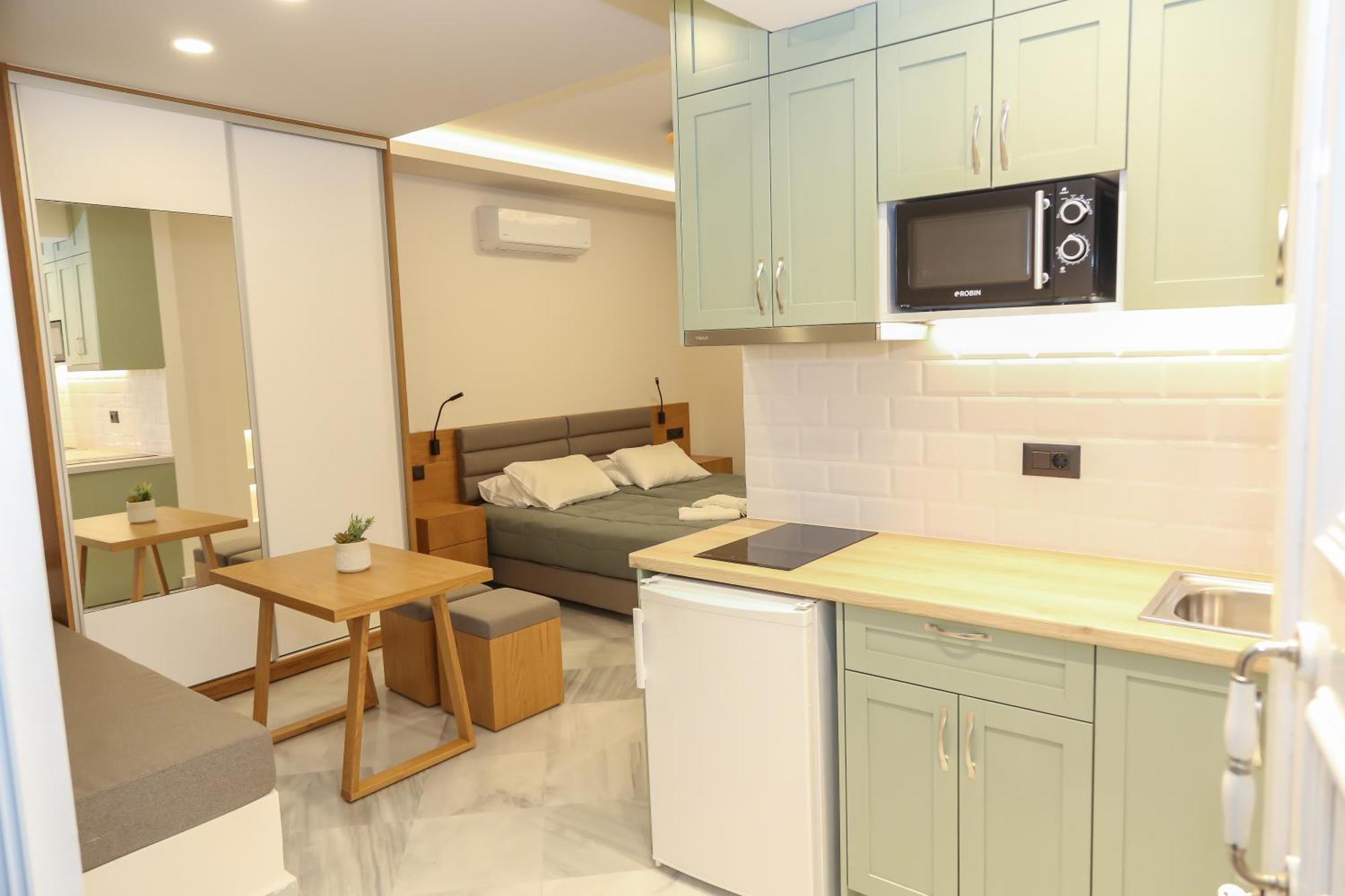 Heaven Apartments Agia Marina Dış mekan fotoğraf