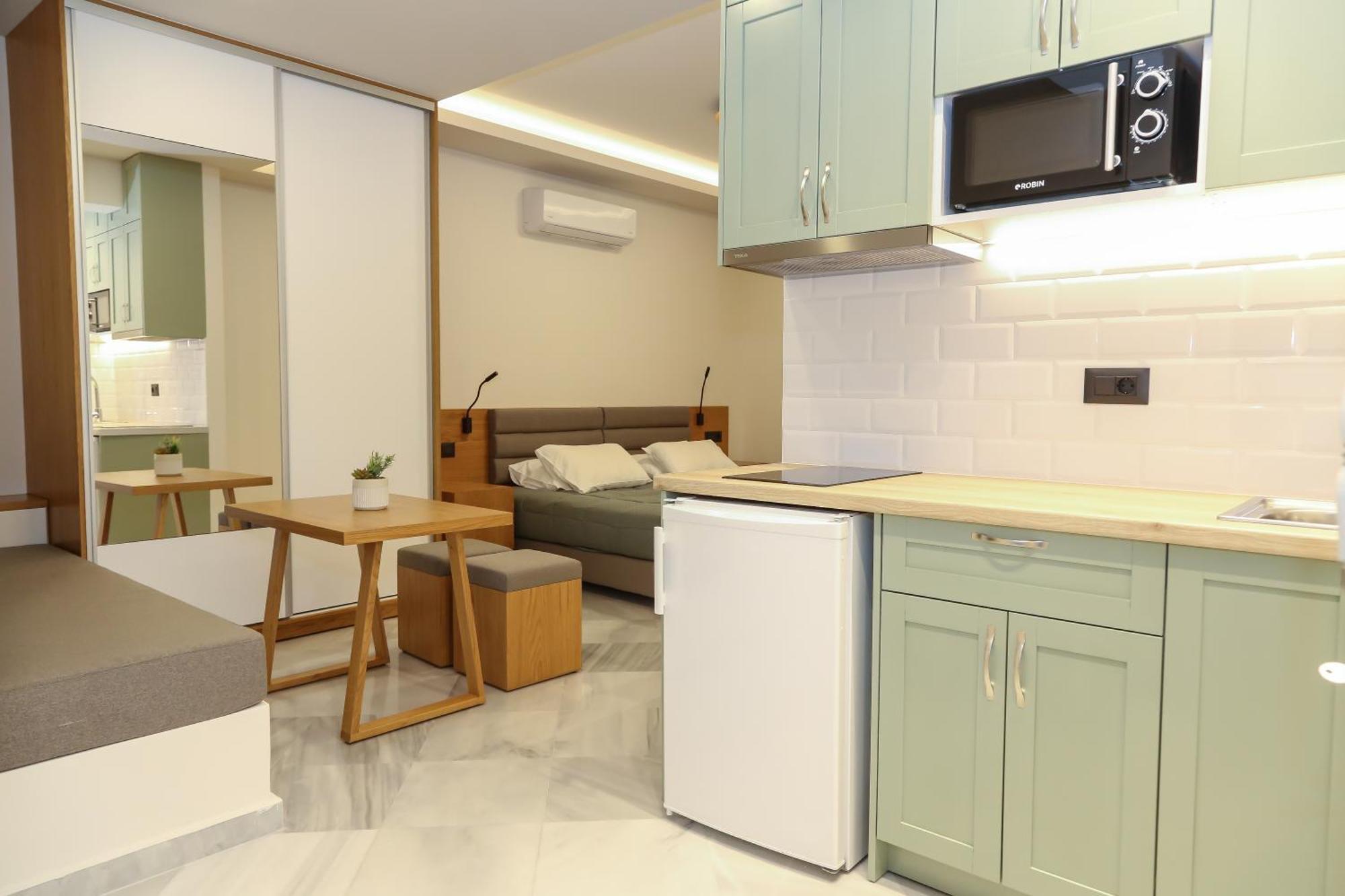 Heaven Apartments Agia Marina Dış mekan fotoğraf